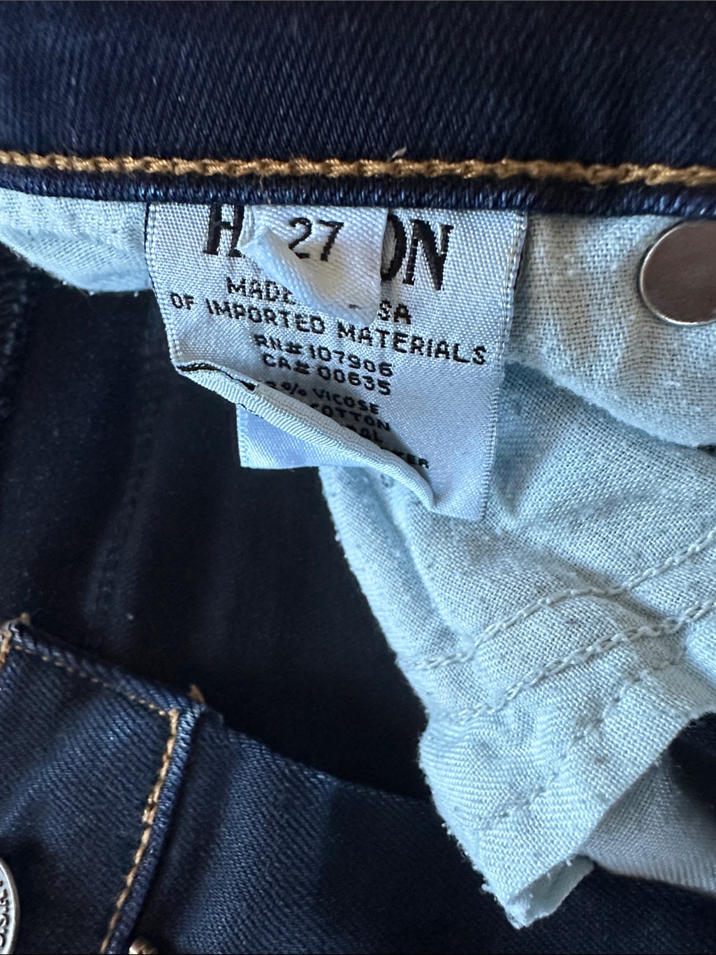 Hudson Jeans Lilly Mid Rise Ankle - Size 27 — image 4 of 5